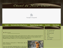 Tablet Screenshot of chenildunord-ouest.com